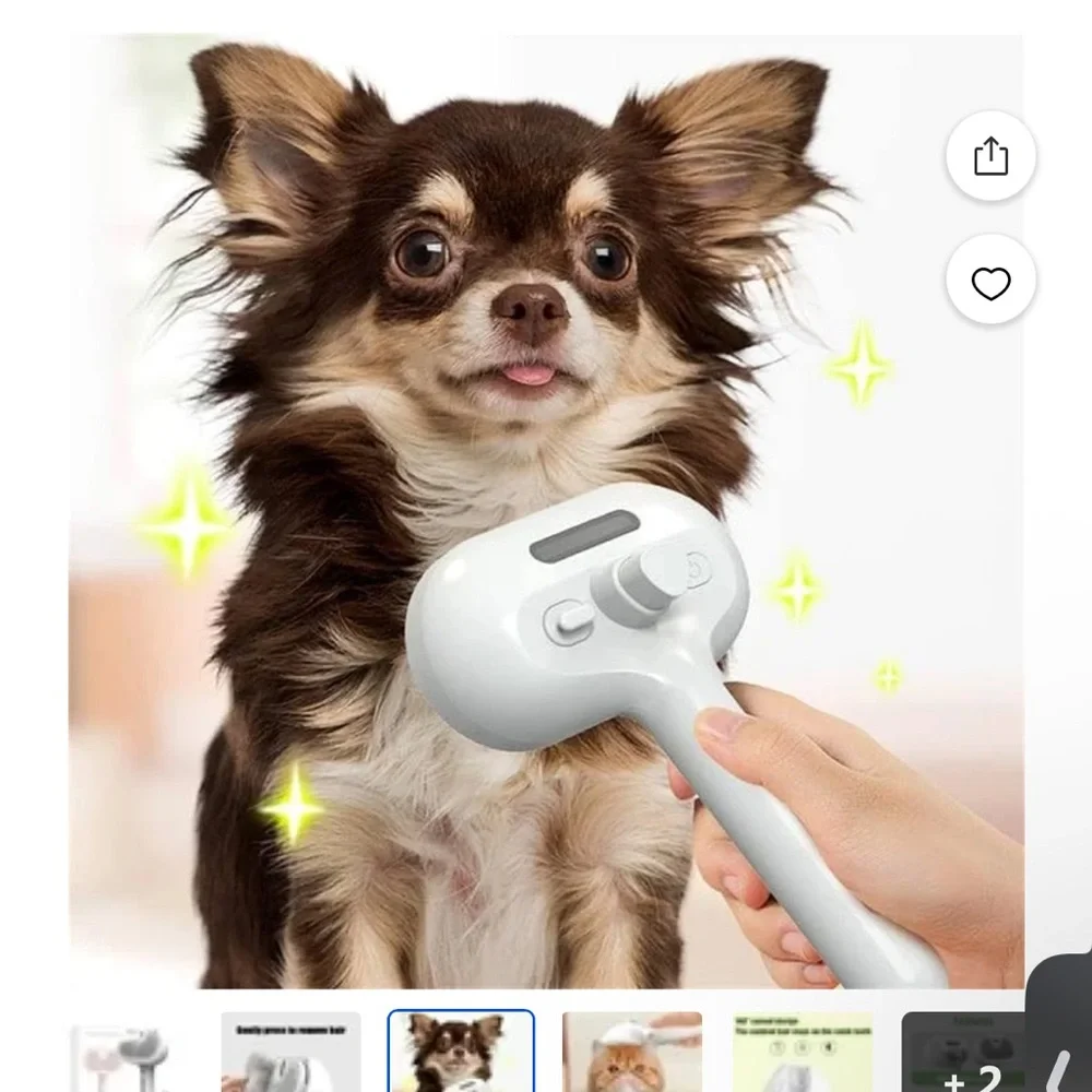 Pet Spray Hair Comb